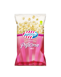 JIMMY's Popcorn zoet Family bag 8x150g Air-Popped
