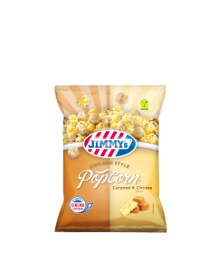 JIMMY's Popcorn Chicago Style Sharing bag 1x110g Air-popped Caramel&Cheese