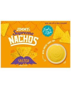 JIMMY's Nacho to go -CHEESE, delicious, dips, amazing, snack, crunchy, aperitivo, original, satisfying, movie, cinema, enjoy, yellow, purple, love, like, fresh, ingredients

