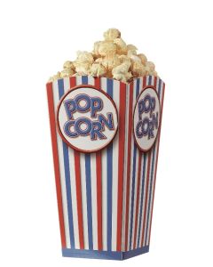 JIMMY's Popcornbeker middel 64oz, popcorn holder, easy, JIMMY's, delicious, fun, party, movie, homemade
