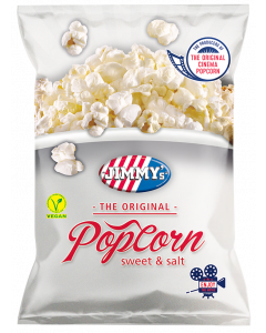 JIMMY's Popcorn zoet&zout Sharing bag 1x100g Classic-Popped