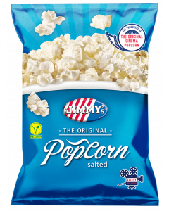 JIMMY's Popcorn zout Sharing bag 1x80g Classic-Popped