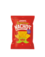 JIMMY's Supreme Nachos Barbecue, Fresh, love, BBQ, red, crunchy, delicious, original, aperitivo, salsa, cheese, salty, entree, amazing